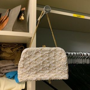 Detail Pearl Clutch Bag